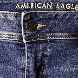 ✨Super Stretch Kick Book American Eagle Size 18  Denim Jeans    # 705